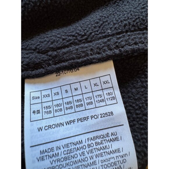 Burton Black DA NANG Half Zip Hooded Pullover Men's Jacket Size Small - Picture 11 of 12